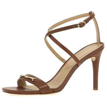 Michael Kors Sandalias de Tacón Lena Marrón Talla 8.5 Mujer