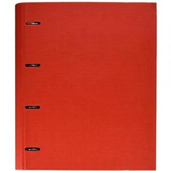 Carpeta de Anillas Rojo 25mm A4