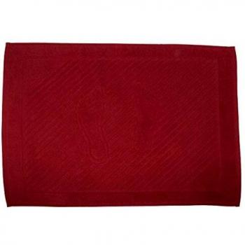 Red 750 GSM Bath Mats 50x70 cm
