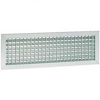 Grille de soufflage en acier 400x200 Atlantic