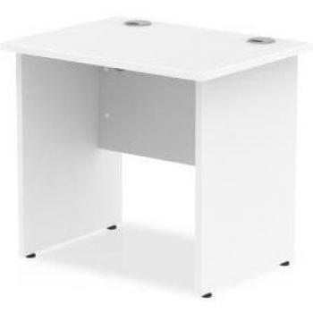 Impulse 800600 Rectangle Panel End Leg Desk White MI002896