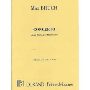 BRUCH-Concierto nº 1 Op.26 en Sol menor para Violin y Piano