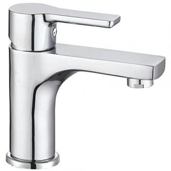 Grifo Monomando Latón Cromo Brillo Kibath