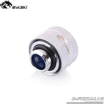 Bykski White HardTube Anti-Off Fitting 16mm OD