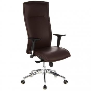 Hjh OFFICE MURANO 20 Chefsessel – Leder, verstellbare Armlehnen