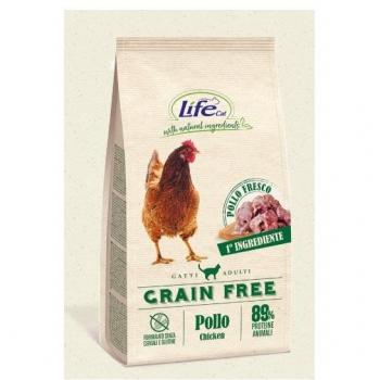 LifeCat Adult Grain Free Croccantini per gatti con Pollo e Patate