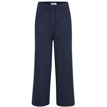 Rie Pantaloni Chic Blù Profondo