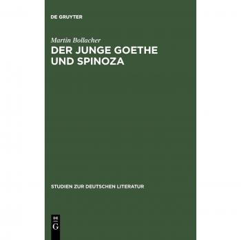 Der junge Goethe und Spinoza