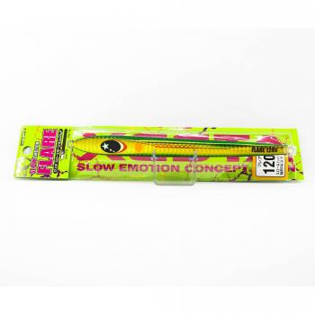 Xesta Metal Jig „Slow Emotion“ Flare Slim, 120 g, GGD (0052)