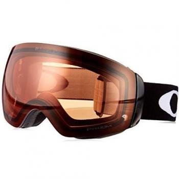 Oakley Flight Deck XM Matte Black Ski Goggles with Prizm Snow Persimmon Lenses