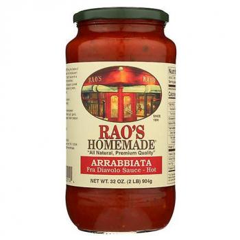 Sauce Raos Rao Arrabbiata Fra Diavolo Crème Pimentée, Ensemble de 6 flacons 32 oz