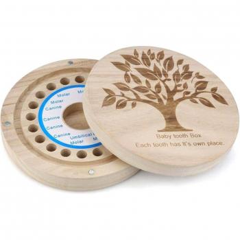 Caisse en bois pour dents de lait