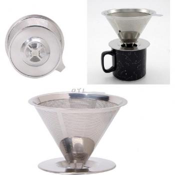 Stainless Steel Coffee Cone Filter