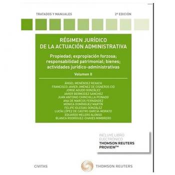 Régimen jurídico de la actuación administrativa. Volumen ii (papel + e-book)