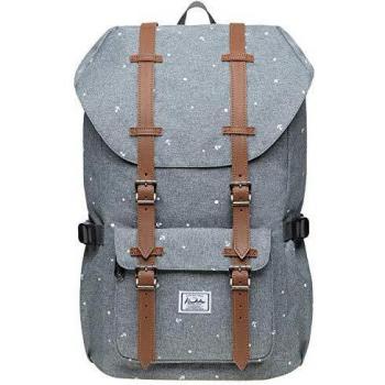 KAUKKO Sac à Dos 19.7L pour 13 Ordinateur Portable Gris