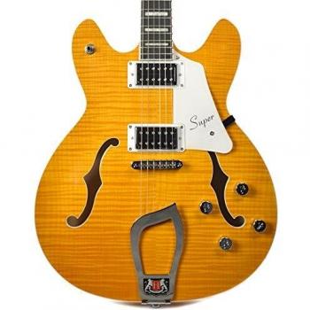 Hagstrom Super Viking Dandy Dandelion Flame Dandy Dandelion