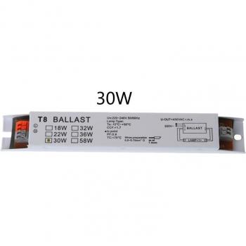 Balasto electrónico 2x58W para fluorescentes T8 220-240V