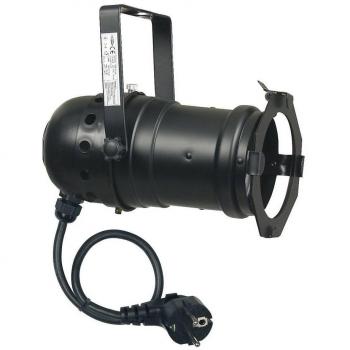Black LightMaxx 30‑Watt Housing + E‑27 Socket & Cable