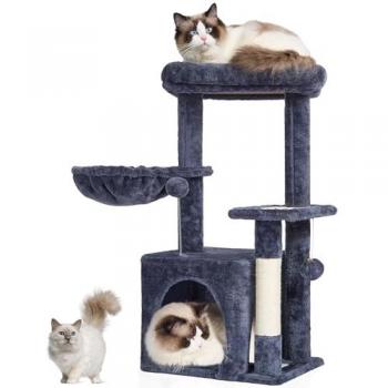 Arbre à chat Vevor 31,4 avec perchoir supérieur et maison pour chat