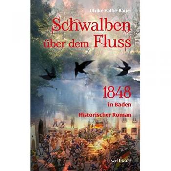 Schwalben über dem Fluss