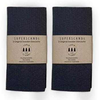 SUPERSCANDI Swedish Dishcloths 2 x 2 Packs