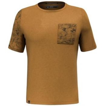 Camiseta Corto Mango Salewa Lavaredo Hemp Pocket L