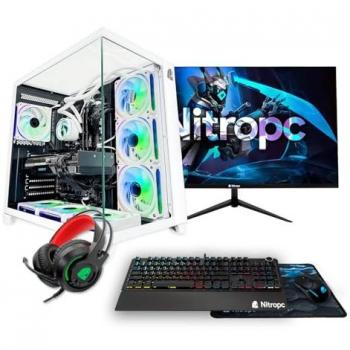 Kit Completo NitroPC Gold V2 Ryzen 5 8400F 32GB 1TB RTX 4060 + Monitor 24