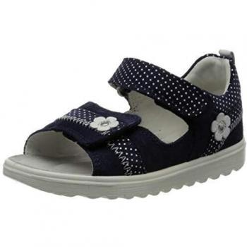 Baby-Mädchen Schuh Lettie von Superfit in Blau, Größe 19 EU