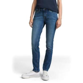 TOM TAILOR Damen-Jeans „Clean Mid Stone“ – Slim Fit, 99 % Baumwolle, 1 % Elasthan, 31/34