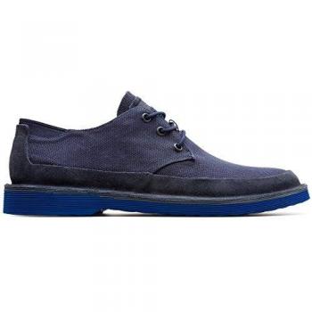 CAMPER Morrys Blue Cotton Dress Shoes for Men – UK Size 9.5