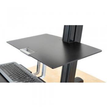 Ergotron WorkFit-S Monitor Halterung, Arbeitsfläche, Schwarz