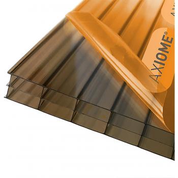 Axiome Bronze 16mm Multiwall Polycarbonate Sheet 2000mm(L) x 690mm(W)