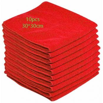 Toallas de Microfibra 50 Piezas, Paños de Limpieza, Alta Capacidad de Absorción para Cocina, Coche y Gimnasio (38x45CM / 30x30CM)