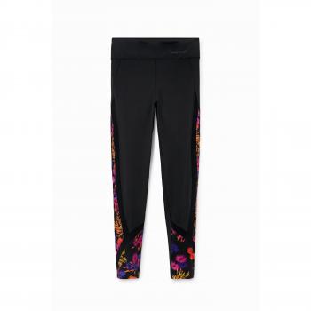 NoirBloom Elastic Blend Leggings