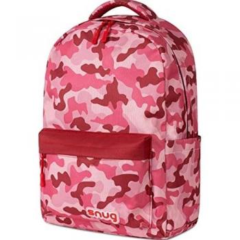 Snug Kids Backpack for School, Sports, and Travel (Pink Camo)