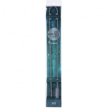 VIV 1,6 m Aquarien Rohr Pinsel mit doppeltem Kopf für 12/16mm und 16/22mm Rohre