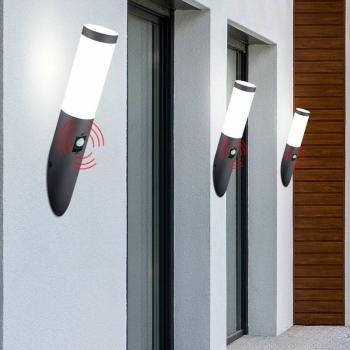 Antrhazit Wall Light Set 3 Con Sensore di Movimento