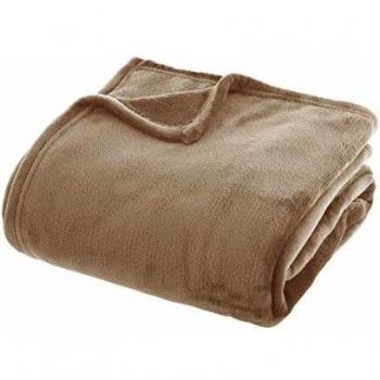 Plaid flanel uni 180x230 cm