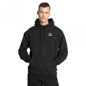 Puma Better Classics Relaxed Fleece Kapuzenpullover Herren Schwarz M