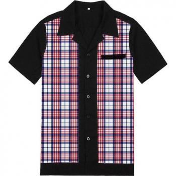 Chemise à Manches Courtes Imprimée