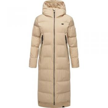 Wintermantel RAGWEAR Patrise Gr. L (40), grau (taupe), Damen