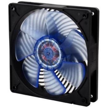 Air Penetrator 120 mm SST‑AP121 – Schwarzer UV‑Lüfter mit Kanalisierung