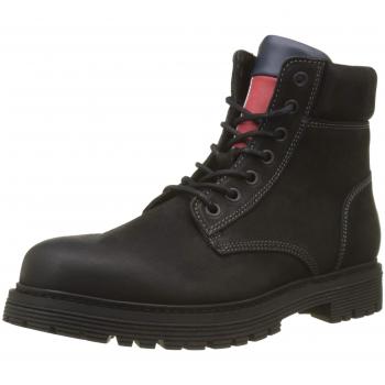 Tommy Jeans Bottes Chukka Nubuck Iconic, Homme, Noir
