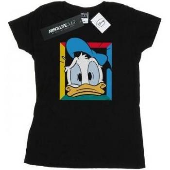 Camiseta de Algodón para Damas con Donald Duck