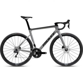 Rennrad Ridley Falcon RS mit Shimano 105 DI2, grau, M