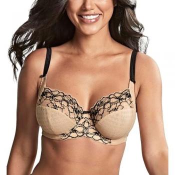Panache Envy Balcony Bra Sand/Black Female