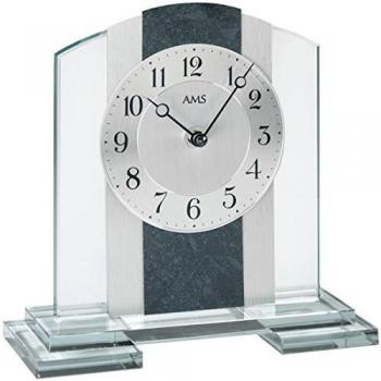 AMS Quarz Tischpendeluhr, 30 x 24 x 12 cm
