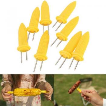10pcs Twin Prong Corn Holders