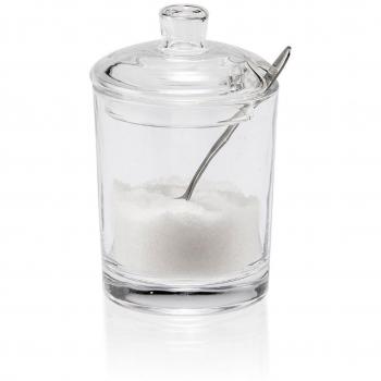 Sucrier en Verre avec Cuillère
