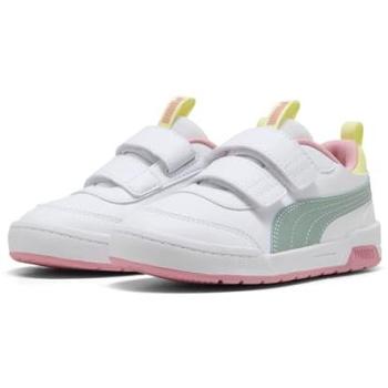 Scarpe Puma Multiflex 2 in bianco e verde chiaro per ragazzi (EU 34)